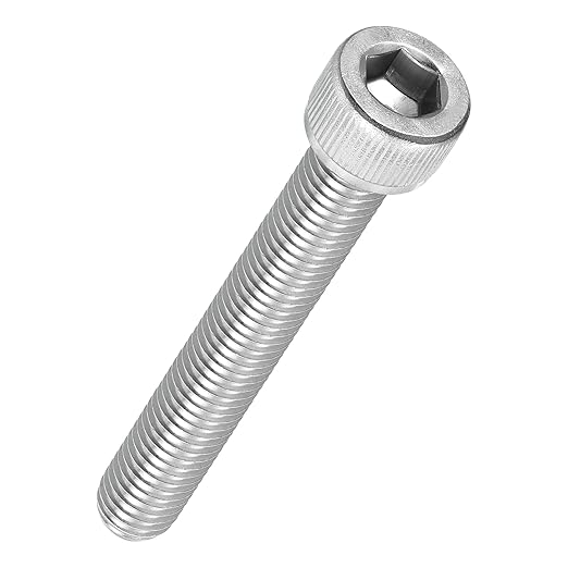 Kozelo 5pcs Socket Head Cap Screws - [M10-1.5 x 70mm] 304 Stainless Steel Allen Socket Drive for Electrical Motor 3D Printing Fan Engine Replacement Use, Silver