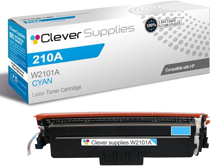 CS Replacement Compatible with HP 4301fdwe Toner Cartridge W2101A to use with Color Pro 4201dn 4201dne 4201dw 4201dwe MFP 4301dw MFP 4301fdwe (Cyan, 1-Pack)