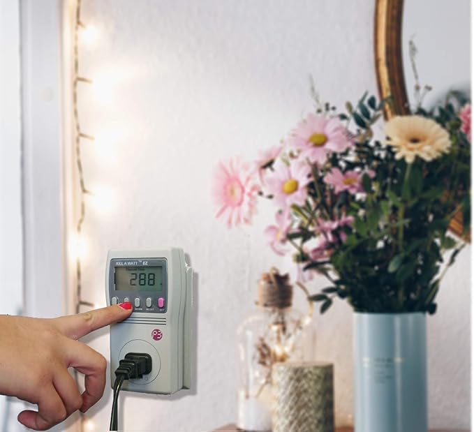 P3 International P4460 Kill A Watt EZ Electricity Usage Monitor, grey (3-Pack)