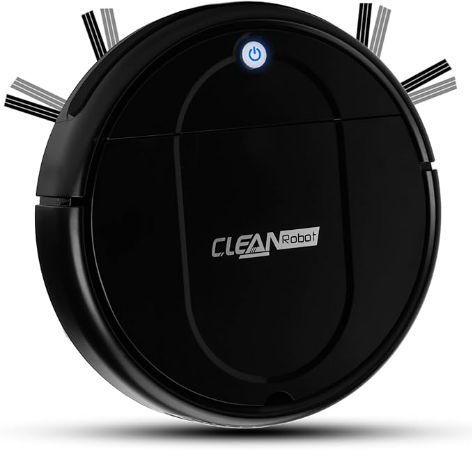 Robot Vacuum, Featuring a 3-in-1 Comprehensive Cleaning System That vacuums and mops, with 3000Pa Suction Power. This Ultra-Thin and Quiet Robot Vacuum and mop is Ideal for pet Hair and Hard Floors-D