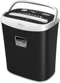 VidaTeco Paper Shredder for Home Office10-Sheet Cross-Cut Shredder with US Patented Cutter,Also Shreds Card/CD/Clip,Paper Shredding Machine for Home Use Heavy Duty with Jam Proof,3.9-Gallon Bin