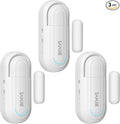 SanJie Adjustable Volume Door Alarm Sensor for Home Security & Child Safety, 120dB Burglar Alarm with 4 Modes - Wireless Window & Entry Alert for Pool, Office, Shop, Business