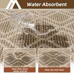 COSY HOMEER Kitchen Rugs Sets of 2 Non-Slip Washable,24”x35“+24”X60“ - Image 4