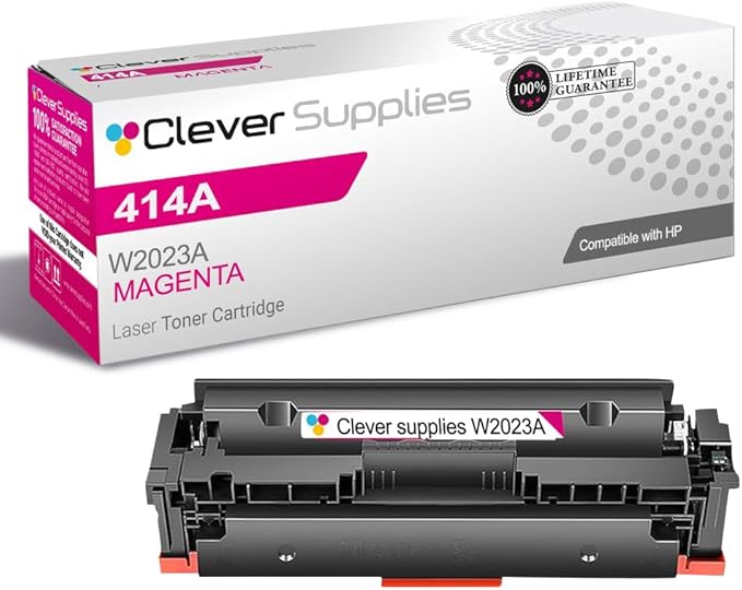 CS Replacement Compatible with HP MFP M480f Toner Cartridge W2023A to use with M479fdw M479 MFP M454dw Color Enterprise MFP M480f MFP M480f (Magenta, 1-Pack)