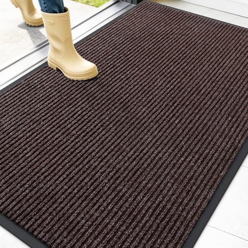 OLANLY Front Door Mat 47x32, Waterproof Heavy-Duty Indoor Outdoor Doormat by OLANLY