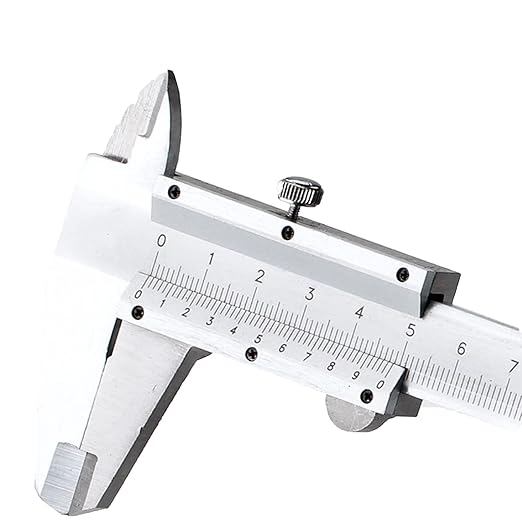 Simhevn Vernier Caliper, 0-6inch/0-150mm Manual Micrometer, Stainless Steel Caliper,0.02mm/0.001" High Precision, Durable Slide Caliper Measuring Tool