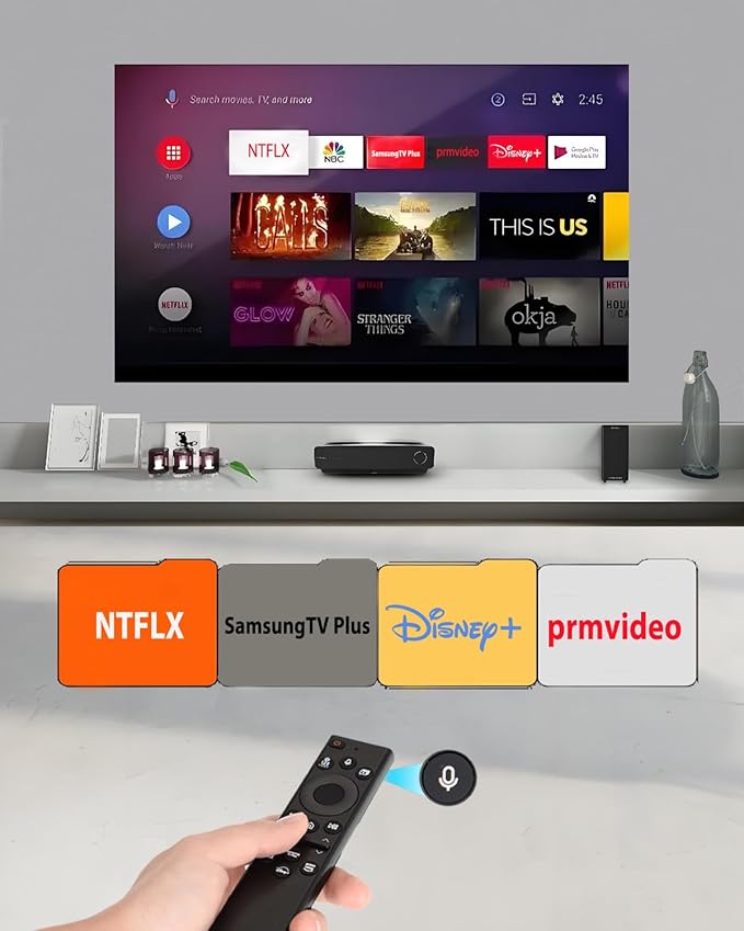 BN59-01385A Voice Universal Remote Control Replacement， for Samsung Smart TV Remote Control. 2018-2024 for Smasung Smart TV The Frame Crystal UHD Neo QLED 4K 8K (1)