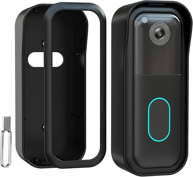 All-new Blink Doorbell Mount,Compatible with Blink Video Doorbell Camera(2nd Gen),No drilling Blink Mount Bracket,Easy to Install for Blink Doorbell Security System(Blink Doorbell Not Included),Black