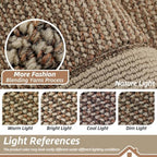 BEQHAUSE Indoor Door Mat 24" x 72", Dirt Trapper Door Mats, Taupe - Image 6