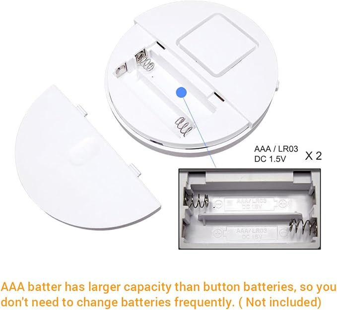 EVA LOGIK Modern Ultra-Thin Window Alarm with Loud 120dB Sound and Vibration Sensors Compatible with Virtually Any Window, Glass Break Alarm Perfect for Home, Office, Dorm Room- 8 Pack