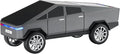 WSTER Portable Car Model Bluetooth Speaker with HD Stereo Sound, TWS Dual Pairing, LED Display, Truck-Style Wireless Speaker for Home, Office, Gaming & Collectible Display (Grey)