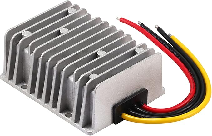 MGGi Voltage Reducer 36V 48V Step Down to 24V 30A 720W, Waterproof Big-Size DC Converter, High-Power Power Supply Module Buck Transformer for Golf Cart, Forklifts, Car