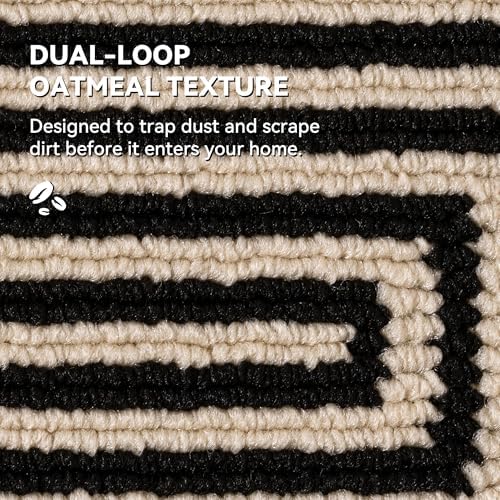 GRANNY SAYS Indoor Outdoor Doormat 20x32 Non-Slip Washable Entry Mat - Image 4