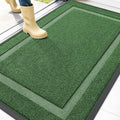 OLANLY Front Door Mat Outside 47x32, All-Season Heavy-Duty Rubber Doormat by OLANLY