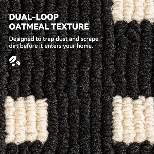GRANNY SAYS Indoor Outdoor Doormat 20x32 Non-Slip Washable Entry Mat - Image 4