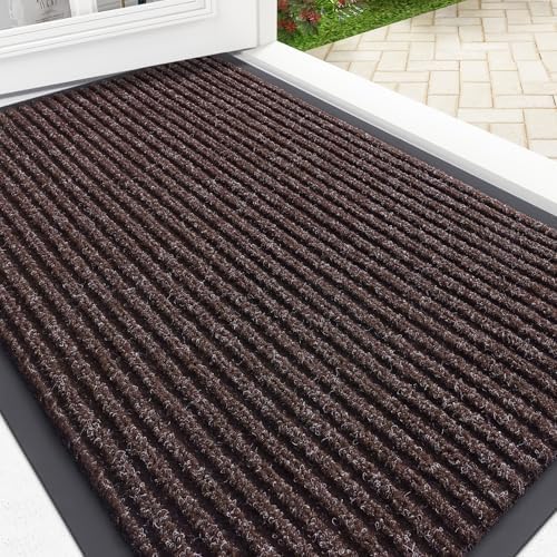 OLANLY Front Door Mat 35x23, Waterproof Heavy-Duty Indoor Outdoor Doormat by OLANLY