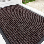 OLANLY Front Door Mat 29.5x17, Waterproof Heavy-Duty Indoor Outdoor Doormat by OLANLY