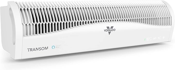 Vornado TRANSOM AE Window Fan Works with Alexa, 4 Speeds, Reversible Exhaust Mode, Weather Resistant Case, Whole Room,White