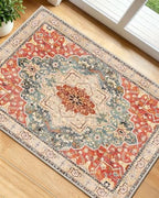 OLANLY 2x3 Washable Small Rug Non Slip Indoor Door Mat for Entryway Bedside by OLANLY