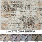 Aelenmu 10x14 Area Rugs for Living Room Washable Dining Room Brown Beige - Image 6