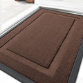 OLANLY Front Door Mat Outside 33x21, All-Season Heavy-Duty Rubber Doormat by OLANLY