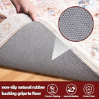 BAGAIL Felt and Natural Rubber Backing Rug Pads 1/4” Thick, 2 x 8 Ft Non Slip Carpet Gripper Keep Rugs in Place, Under Area Rug Protective Cushioned Pads, Carpet Runners, Hardwood Floors Protection - Image 4