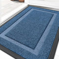 OLANLY Front Door Mat Outside 29.5x17, All-Season Heavy-Duty Rubber Doormat by OLANLY