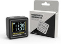 KNINE OUTDOORS Mini Digital Angle Finder 4-side Strong Magnetic Angle Gauge, Table Saw Miter Protractor, Woodworking Measuring Tool, Level Box for Hanging (1 Pack, Plastic, Small Size)