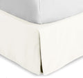 Bare Home King Bed Skirt - 15-Inch Tailored Drop Easy Fit - Bed Skirt for Beds - Center & Corner Pleats (King, Cream)