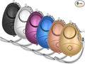 KOSIN Safe Sound Personal Alarm, 6 Pack 140DB Personal Security Alarm Keychain with LED Lights, Emergency Safety Alarm for Women, Men, Children, Elderly1