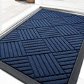 OLANLY Front Door Mat Outside Entrance, Waterproof Heavy-Duty Doormat by OLANLY