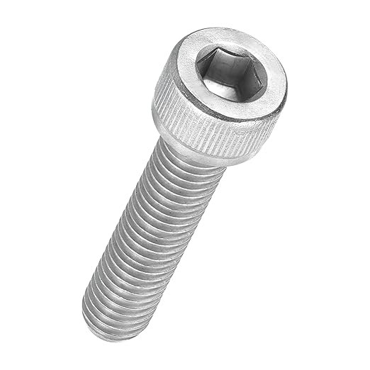 Kozelo 15pcs Socket Head Cap Screws - [M8-1.25 x 35mm] 304 Stainless Steel Allen Socket Drive for Electrical Motor 3D Printing Fan Engine Replacement Use, Silver