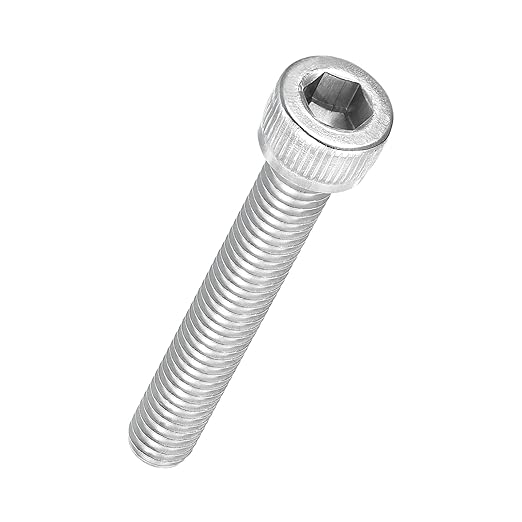 Kozelo 20pcs Socket Head Cap Screws - [M6-1 x 40mm] 304 Stainless Steel Allen Socket Drive for Electrical Motor 3D Printing Fan Engine Replacement Use, Silver
