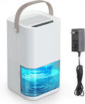 Litever Dehumidifier Highly Efficient for Home. Compact Quiet Portable with Auto Shut OFF. 57OZ Water Tank. Delay-Off Timer and Ambient Light. Good for Small Bedroom Bathroom Basement RV Camper Closet