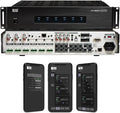 OSD Audio Nero Max12: 6-Zone, 6-Source Amplifier 80W Power, Multi-Room Audio Control, App Integration for iOS & Android, Expand up to 18 Zones, Control4 Driver Support