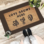 EARTHALL Washable Entryway Rug, Non Slip Doormat, 2x3 Ft, Brown/Coffee - Image 5