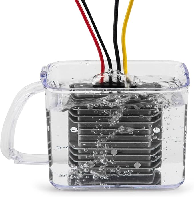 MGGi DC/DC Voltage Reducer 60V 72V Step Down to 12V 10A 120W, Waterproof Converter Regulator, Power Supply Module Buck Transformer, for Golf Cart, forklifts, Car