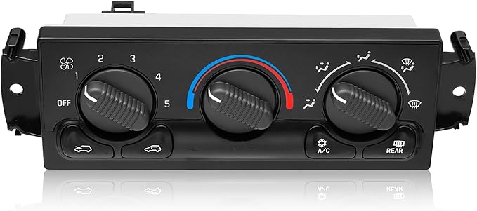 599-193 AC Climate Control Module Compatible with Select Chevrolet & GMC Air Conditioning Module Panel, HVAC Temperature Control Switch Unit, 599193 A/C Heater Climate Control Module