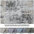 5x7 Area Rugs for Living Room Washable Bedroom Dining Room Black Grey Gold - Image 7