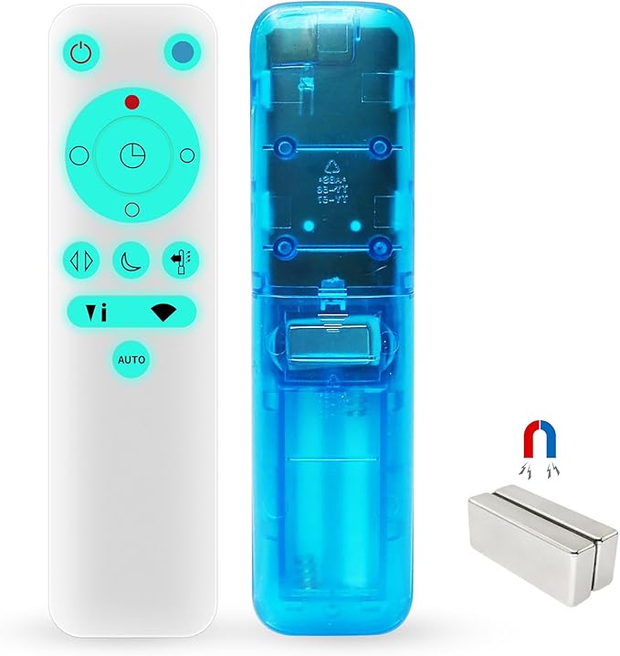 LUNOAOA Upgrade Glowing Remote Control Replacement No Setup for Dyson HP04 HP05 HP09 Pure Hot + Cool Heater Fan Air Purifying/Heater with Magnetic