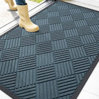OLANLY Front Door Mat Outside Entrance 47x32, Waterproof Heavy-Duty Doormat by OLANLY