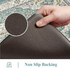 Collive Boho Anti Fatigue Kitchen Mats Sets 2 Piece Non Skid Kitchen Mats for Floor Cushioned Kitchen Rugs and Mats Waterproof Ergonomic Comfort Standing Mat Runner for Kitchen,Home,Office,Laundry - Image 4