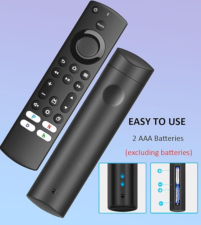 Replacement Remote Control for All Insignia TV/ToshibaTV/Pioneer TV, for Omni TV/4-Series SmartTVs,with 4 Shortcut Keys