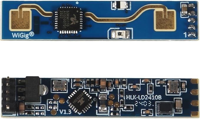 XIITIA 3pcs HLK-LD2410B-P Human Presence Radar Module with Pins Bluetooth LD2410B LD2410 Human Radar Sensor Board with 10Pin 20CM Cable