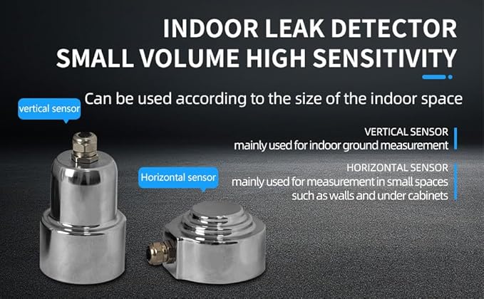 PQ-QD50 Smart Home Water Pipe Leakage Detector - Advanced Sound and Signal Analysis Leak Location Finder for Household Water Supply and Floor Heating Pipes