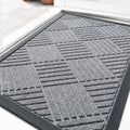 OLANLY Front Door Mat Outside Entrance 33x21, Waterproof Heavy-Duty Doormat by OLANLY