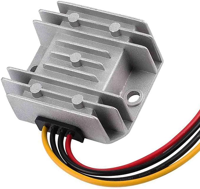 MGGi DC Voltage Boost Converter, 12V Step Up to 24V 3A 72W Regulator Booster, Converter Power Supply Module Boost Transformer, Waterproof Power Adapter - for Colf Cart Club Car Truck Vehicle Boat