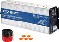 XYZ INVT 2500W Pure Sine Wave Inverter 24V to 120V AC, 5000W Peak Power, Power Converter for Solar System, Off-Grid Home, RV, Truck & Camping