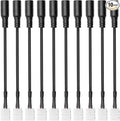 LightingWill 10pcs/Pack DC Female Plug Solderless Snap Down 2Pin Conductor LED Connector for Quick Splitter Connection of 8mm Wide 3528 2835 Single Color Flex LED Strips