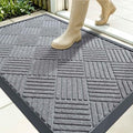 OLANLY Front Door Mat Outside Entrance 35x23, Waterproof Heavy-Duty Doormat by OLANLY